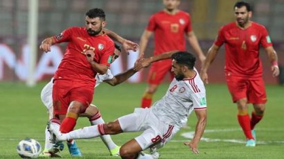 الإمارات تتفوق على سوريا بثنائية في كأس العرب