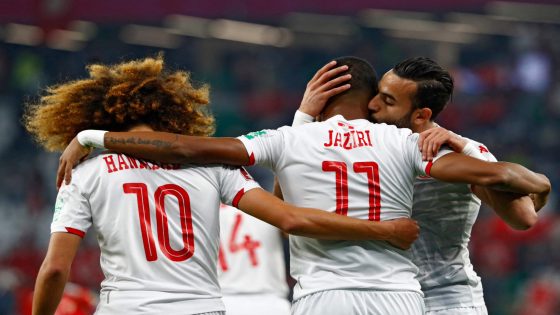 تونس تتجاوز عمان وتعبر إلى نصف نهائي كأس العرب