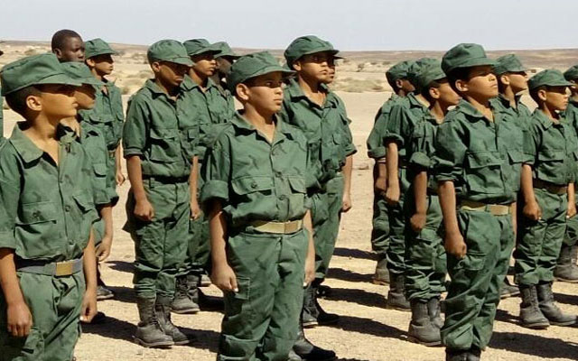 تجنيد أطفال تندوف