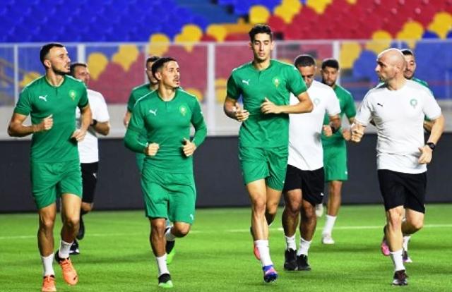 حصة تدريبية للمنتخب المغربي 222