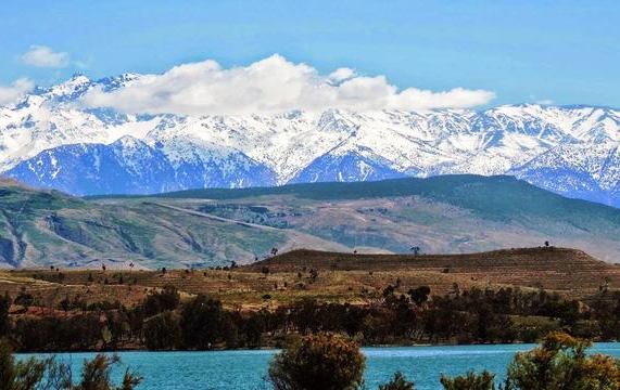 سد و بحيرة لالة تكركوست بمراكش