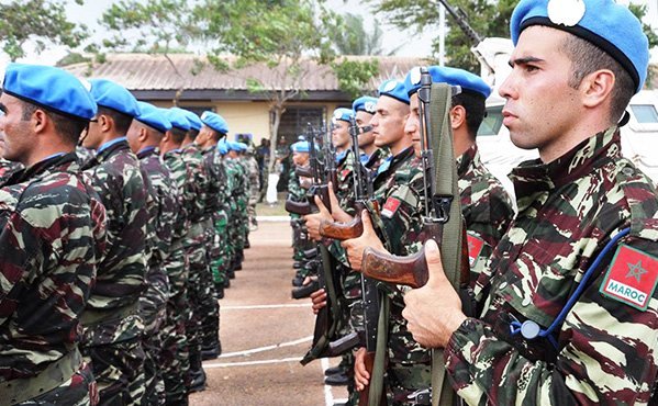 قوات حفظ السلام المغربية