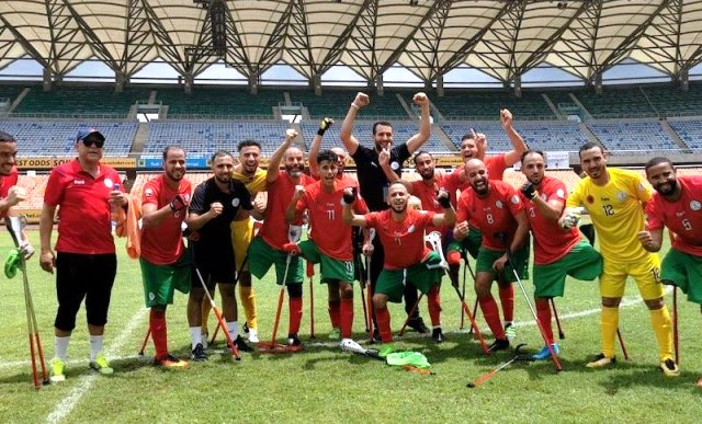 المنتخب المغربي لمبتوري الأطراف
