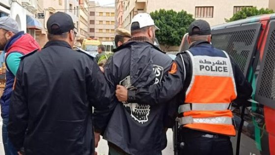 توقيف شخص في حالة تخدير خرب سيارات مركونة بالشارع بحي مولاي رشيد