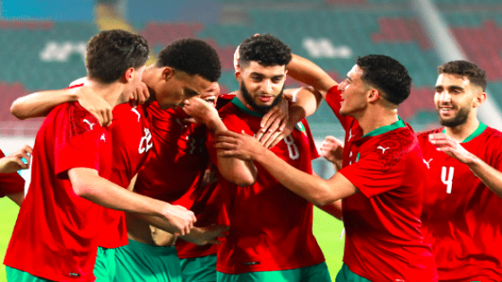 المنتخب المغربي يقسو على نظيره الغاني ويدك شباكه بخماسية
